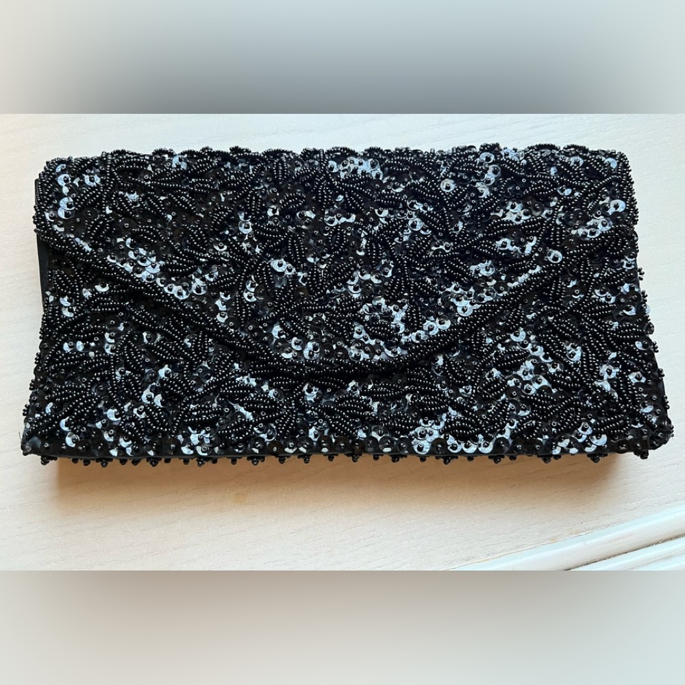 Gorgeous Handmade sequin/beaded clutch bag
